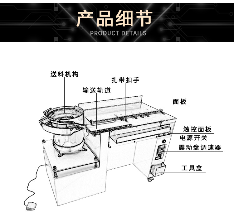 尼龍?jiān)鷰ё詣?dòng)扎帶機(jī)